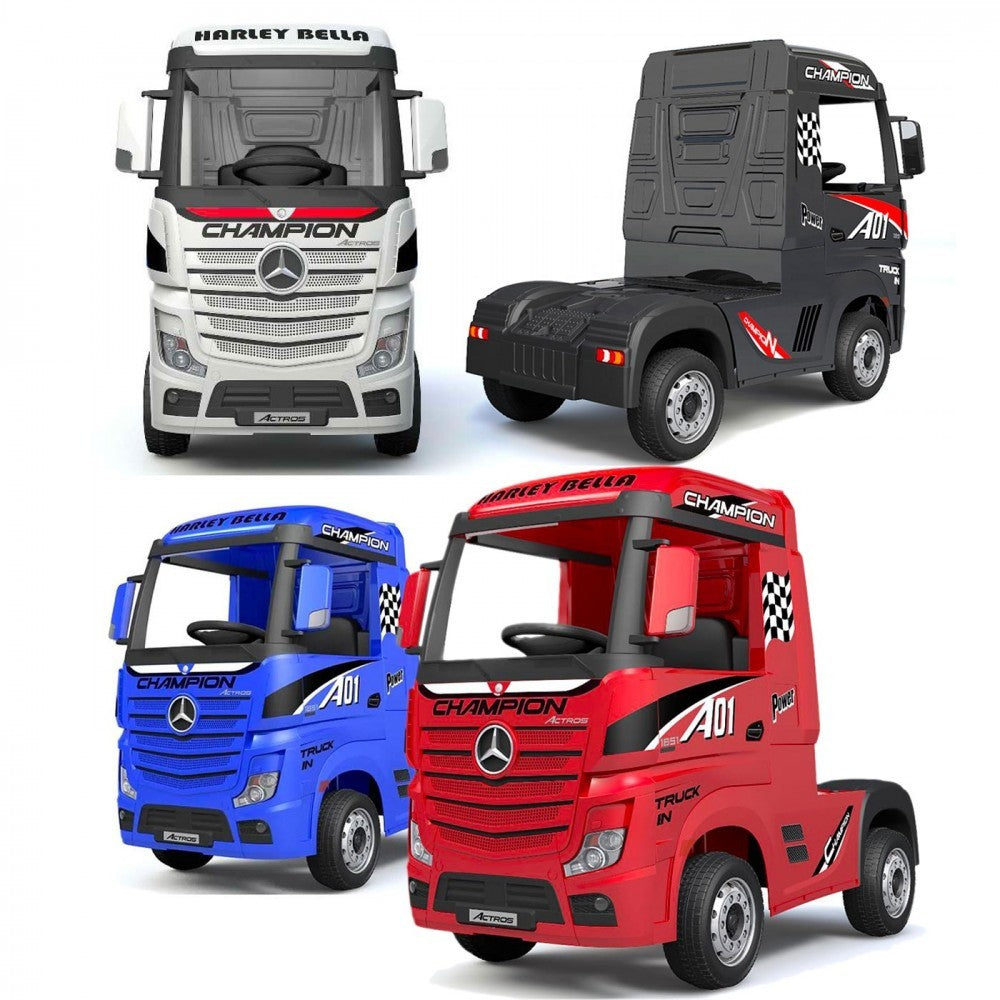 LT911 Truck Camion électrique pour enfant MERCEDES ACTROS 12V télécommandé