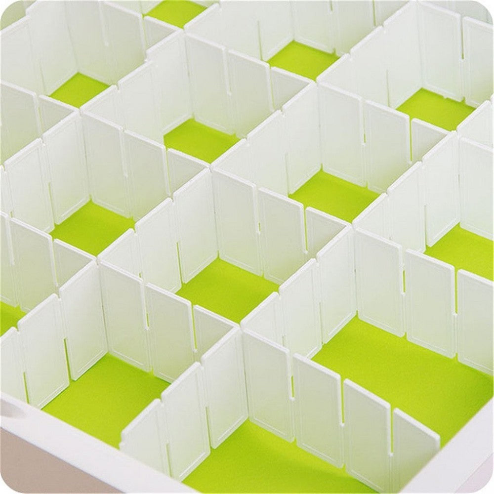 Lot de séparateurs en plastique organiseur modulaire pour tiroirs 130x435mm