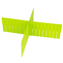 Lot de séparateurs en plastique organiseur modulaire pour tiroirs 130x435mm