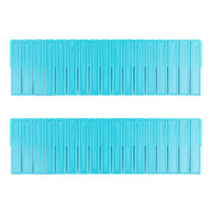 Lot de séparateurs en plastique organiseur modulaire pour tiroirs  90x435mm
