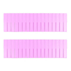 Lot de séparateurs en plastique organiseur modulaire pour tiroirs  90x435mm