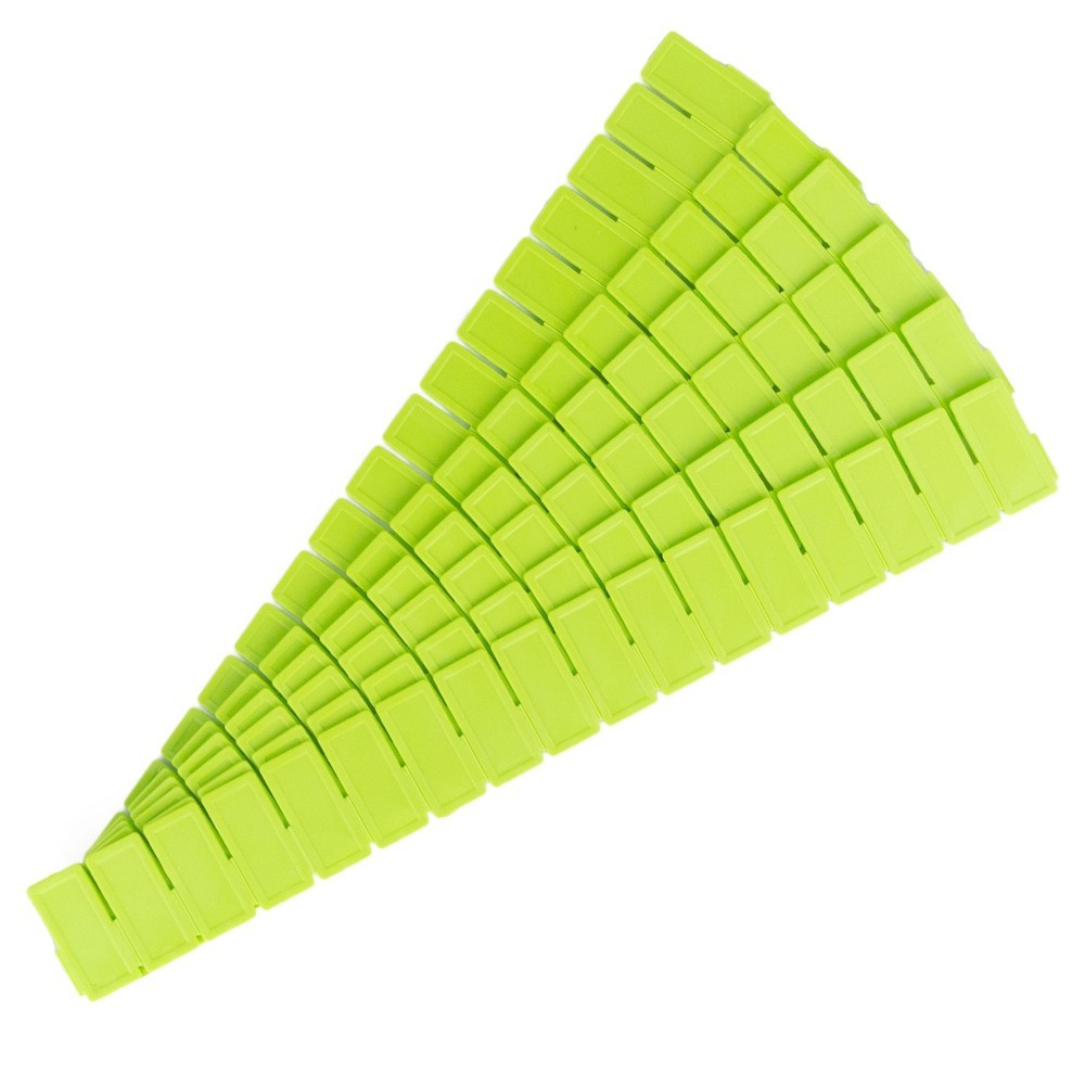Lot de séparateurs en plastique organiseur modulaire pour tiroirs 50x435mm