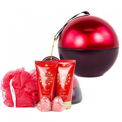 572620 Boule surprise SETABLU SECRET D'INDE 4 en 1 crème, lait et éponge