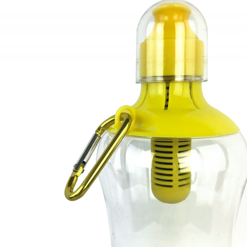 Bouteille d'eau pour le sport de 500 ml avec bec et mousqueton multi usage