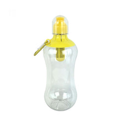 Bouteille d'eau pour le sport de 500 ml avec bec et mousqueton multi usage