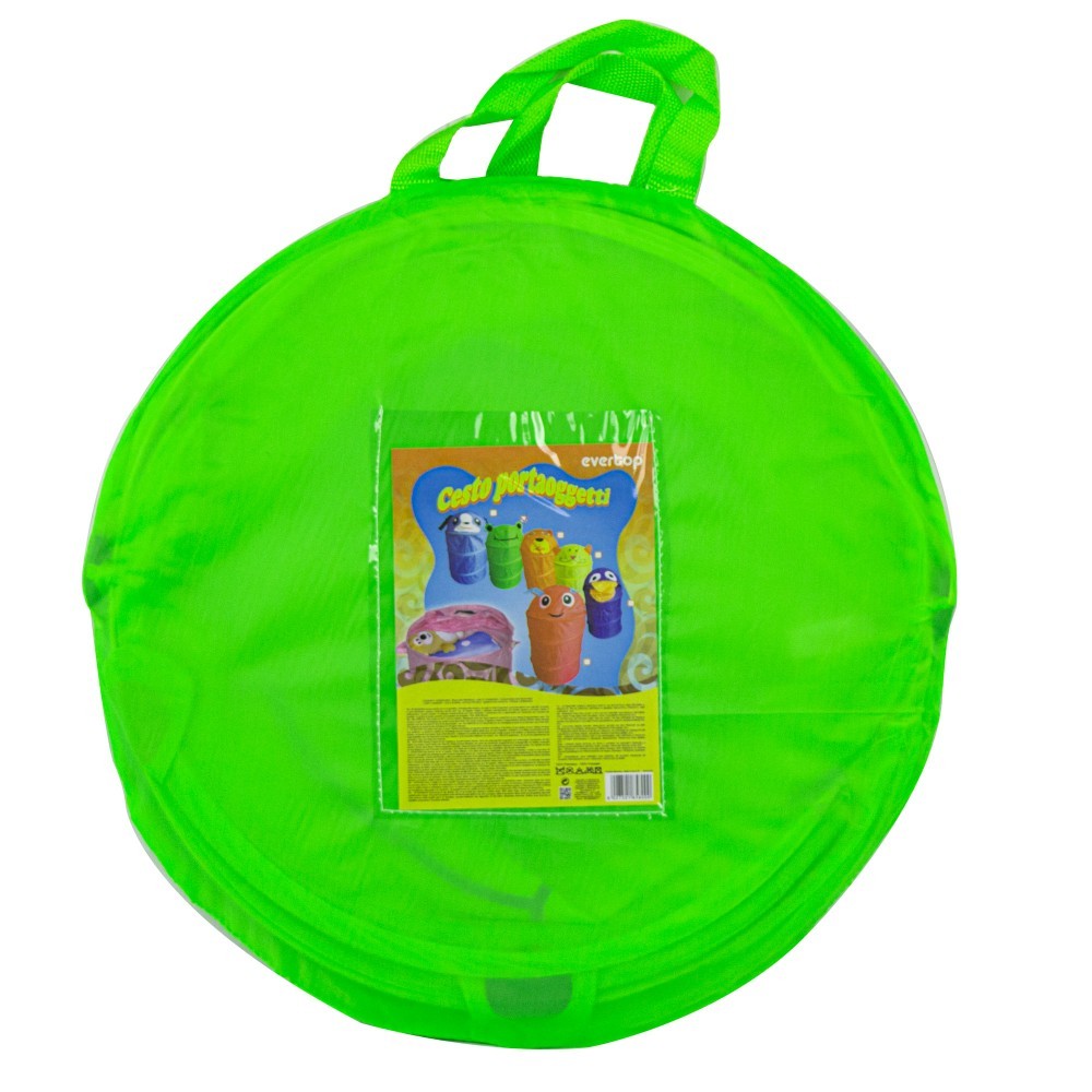 858000 Panier à jouet pliable animaux avec cadre métallique 80x40cm