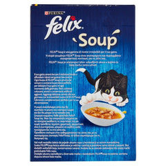 Maxi Pack 6 x 288g de Sachets à soupe Felix Sélection variée Thon/poulet/bœuf
