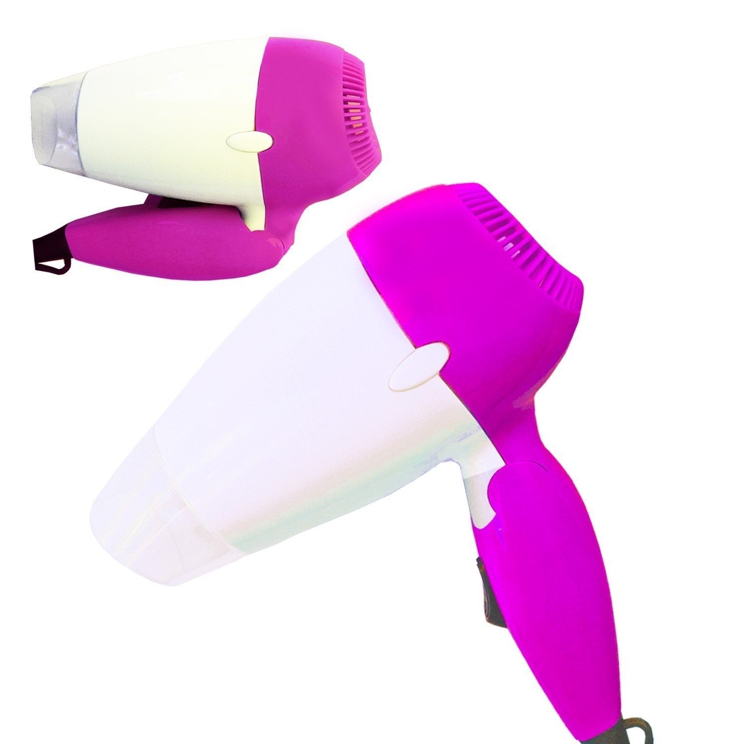 Sèche cheveux de voyage pliant avec 2 vitesses - puissance 850w -DHOMTECK SYSTEM