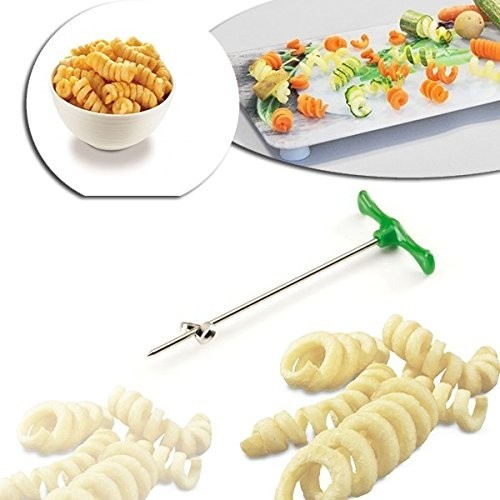 Coupe pomme de terre en forme de spiral -pour les fruits et les légumes -WELHOME