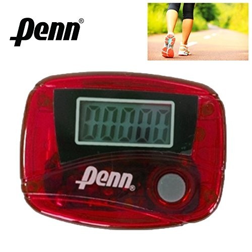 Podomètre avec écran LCD - compte les pas jusque 99999 /Crochet pour la ceinture