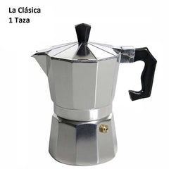 Cafetière italienne Métal pour une tasse de café - espresso- homemade- WELKHOME