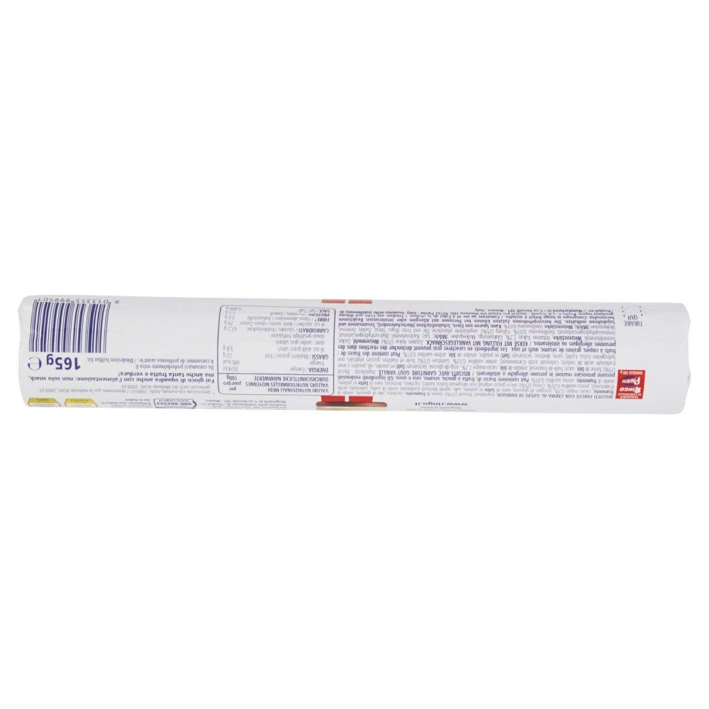 Pack de 9 paquets de biscuits à la vanille Ringo 12 pièces 165 g de Pavesi