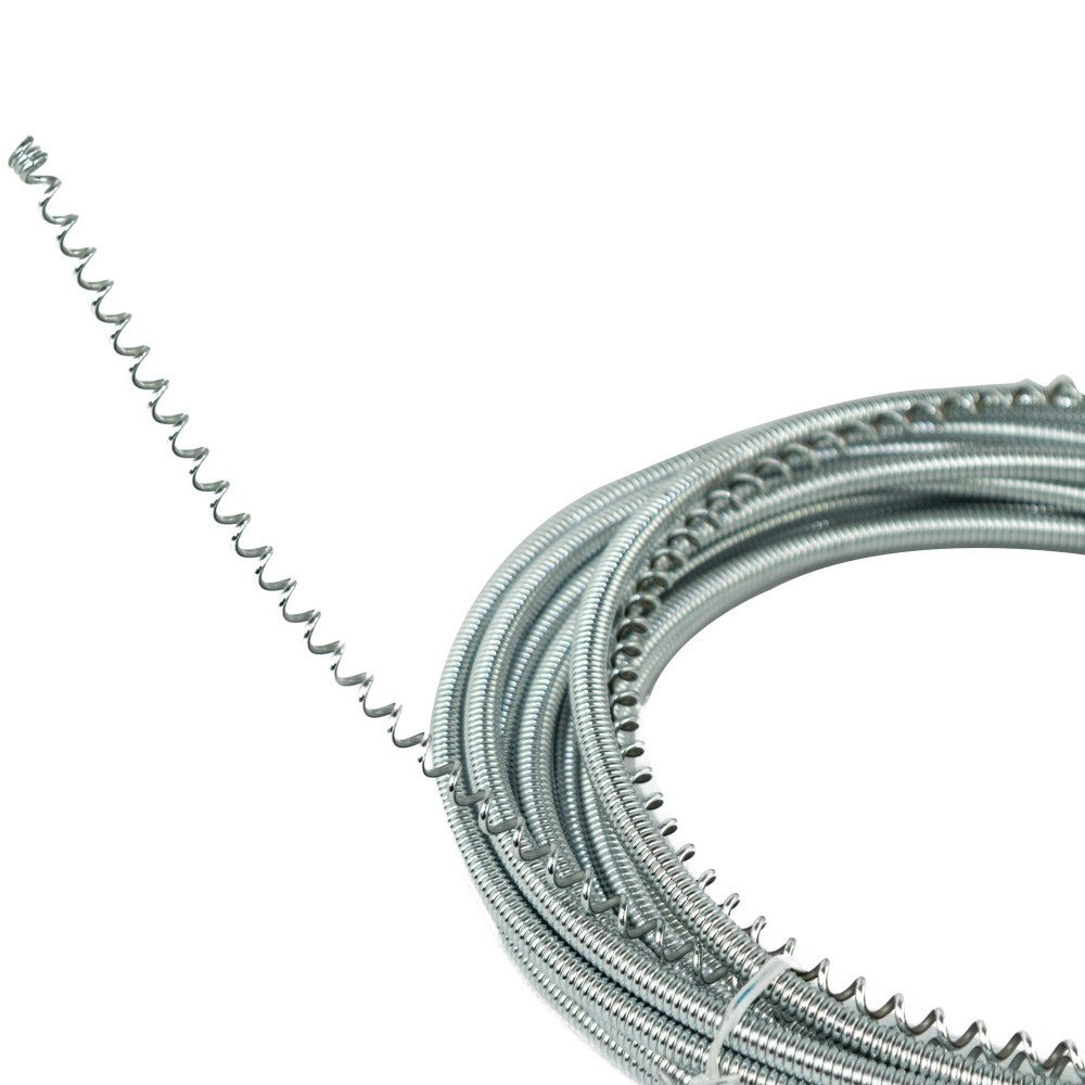 712638 Déboucheur à manivelle 5 mm x 5 m poignée rotative et spirale