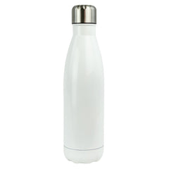 186168 Bouteille d'eau thermique de 500 ml en acier sans BPA plusieurs coloris
