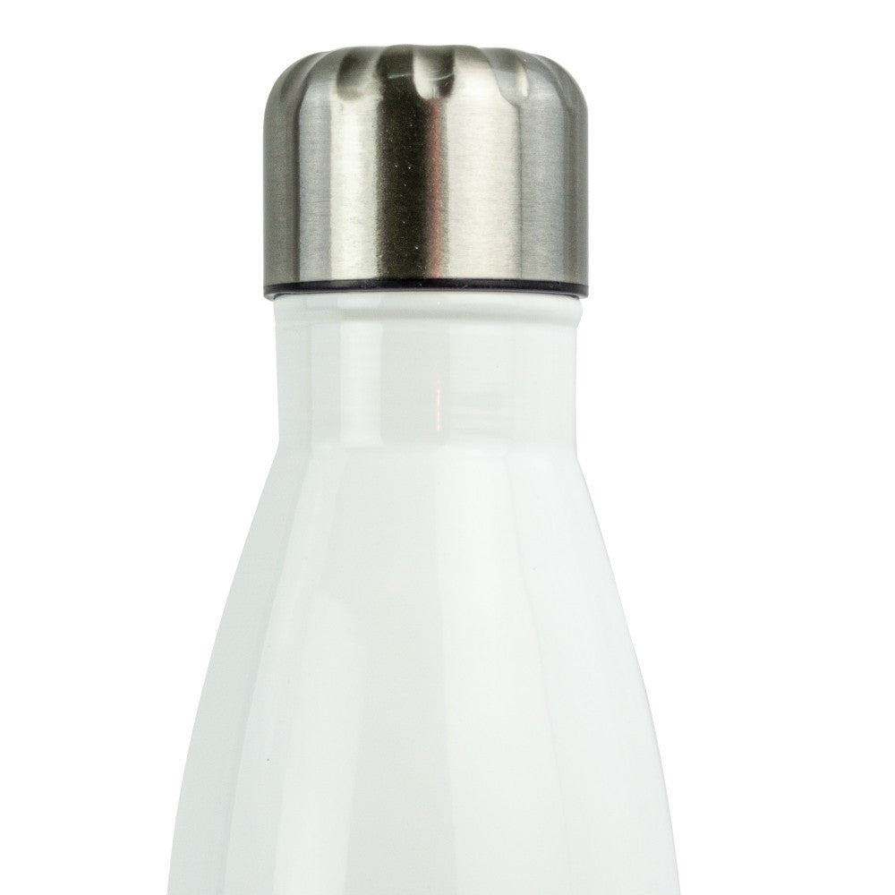 186168 Bouteille d'eau thermique de 500 ml en acier sans BPA plusieurs coloris