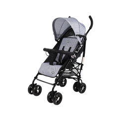 B632-GS NUNU' Poussette bébé Fly Lux avec porte-objets79x48.5x105 cm