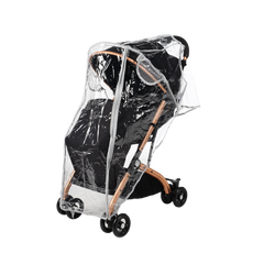 B30409-BK Poussette bébé pliante BLACK NUNU 'BUGSY avec housse de pluie