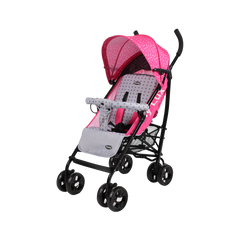 B632-GR Poussette bébé NUNU 'Fly Lux avec porte-objets 79x48.5x105 cm