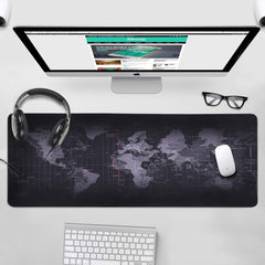 Tapis de bureau antidérapant Mappemonde 900x400x3mm