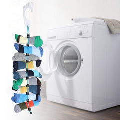 Organisateur de chaussettes Ranger, laver et sécher FUBUCA en abs avec crochet