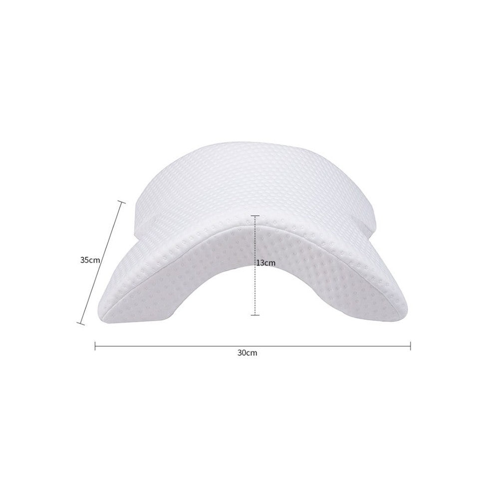 521108 Coussin cervical incurvé Memory Foam ultra doux soulage les douleurs