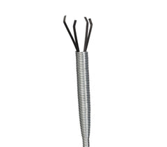 134760 Pince à 4 dents ramasse-tout à ressort en acier flexible 60 cm
