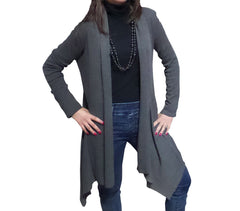 Lot de 2 cardigans / gilets différentes couleurs manches longues