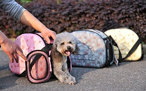 Cage/ Sac de transport avec boucle chiens chats et petits rongeurs 40x28x33 cm