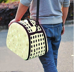Cage/ Sac de transport avec boucle chiens chats et petits rongeurs 40x28x33 cm