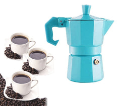 Cafetière italienne pour 3 tasses de café de couleurs FUN - WELKHOME -