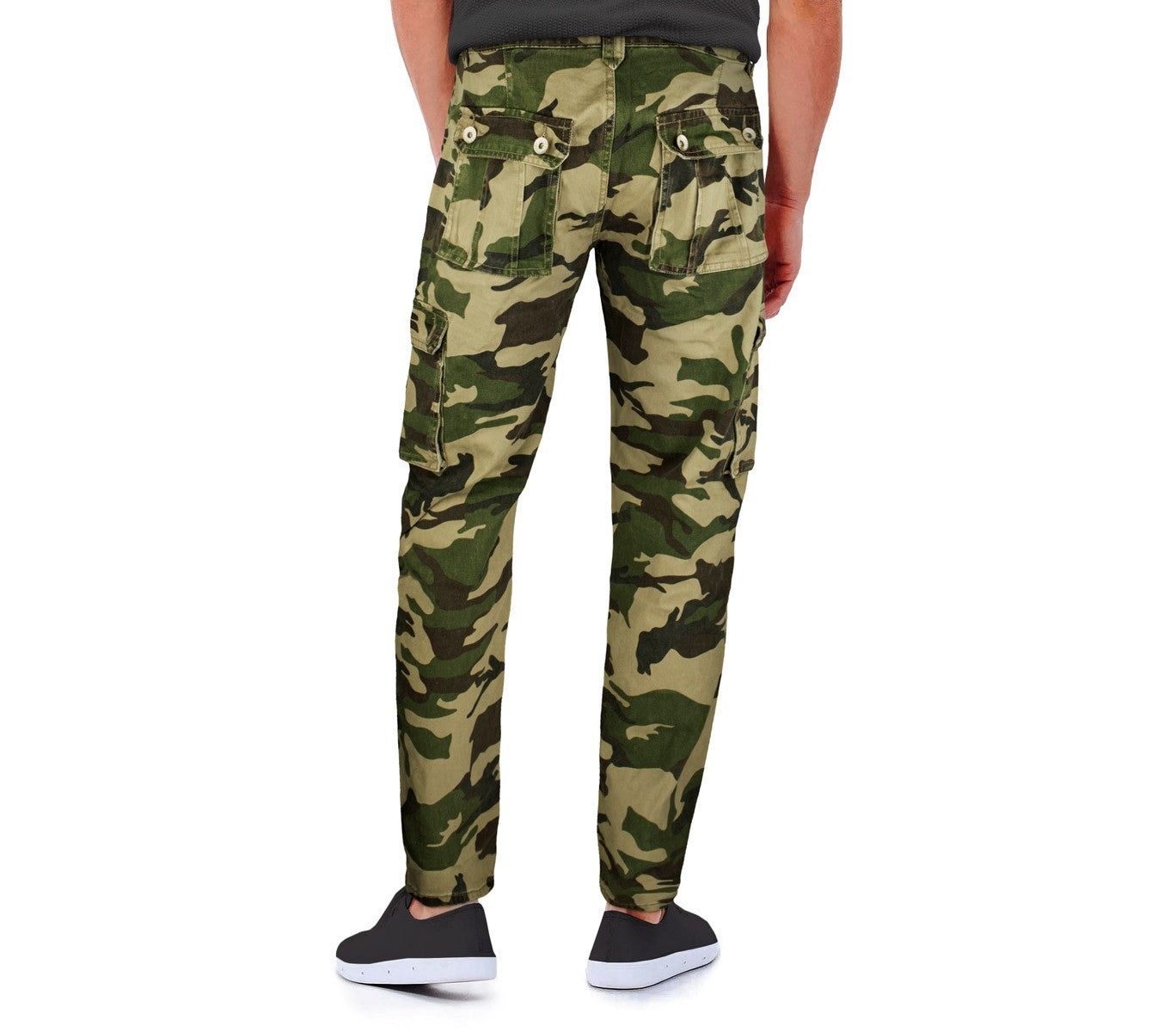 LC-22 Pantalon cargo camouflage NEW BRAMS pour homme REFERENCE poches laterales