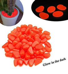Pack 100 pierres lumineuses décoratives qui brillent dans le noir