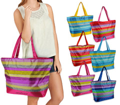 0658T Sac de plage en plusieurs couleurs modèle Amie by Onshore double poignée