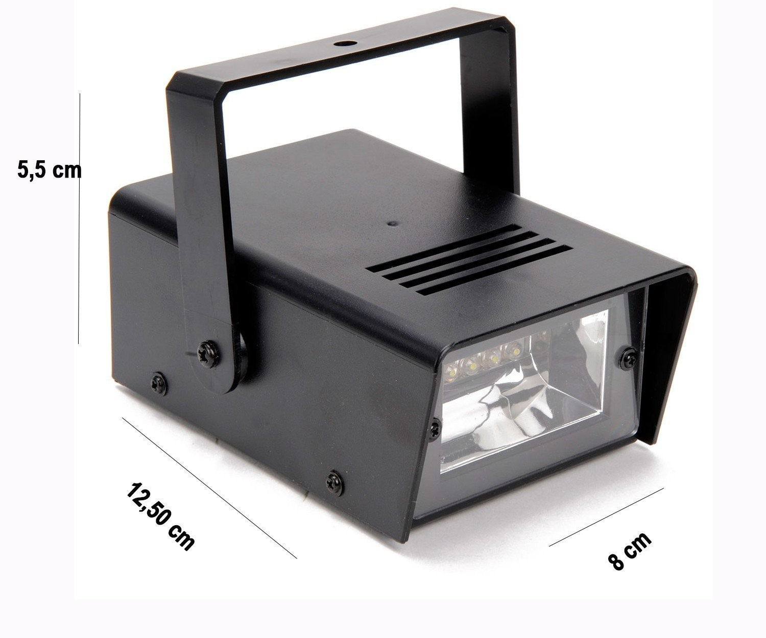 Fard 5 LED de Stroboscope - fun party disco et événements