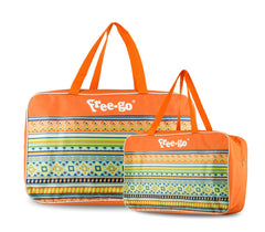 375563 Double sac isotherme mod. Free-go TWO BAGS ethnique double poignée