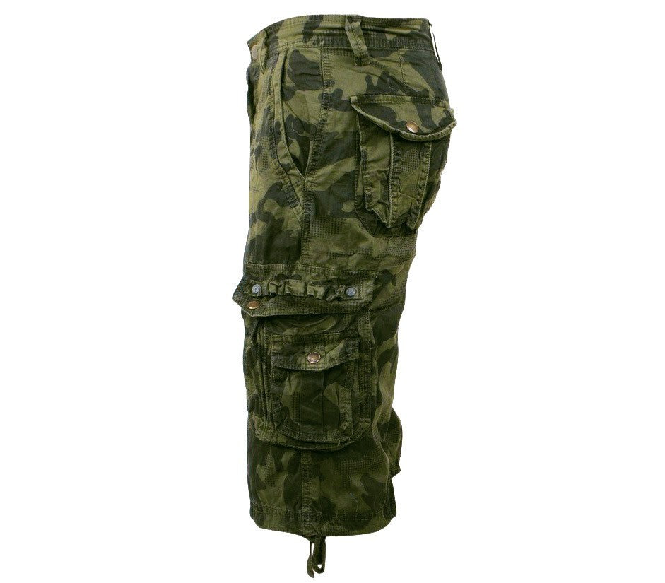 Bermuda pour homme1586 mod. Forex motif camouflage tailles du 44 au 54