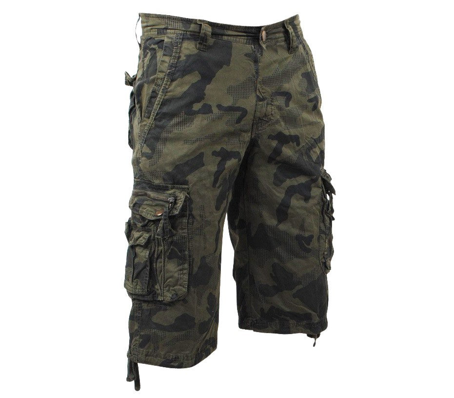 Bermuda pour homme1586 mod. Forex motif camouflage tailles du 44 au 54