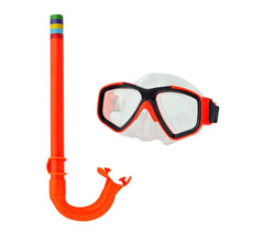 Kit de plongée réglable masque et tuba pour les enfants EVERTOP art. 256596