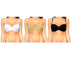 Soutien-gorge ANTEMIDE en microfibres B45 bonnets A à E avec bretelles amovibles