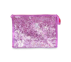 Pochette SHINE pailleté - Voyage fermeture éclair étanche - Trousse maquillage