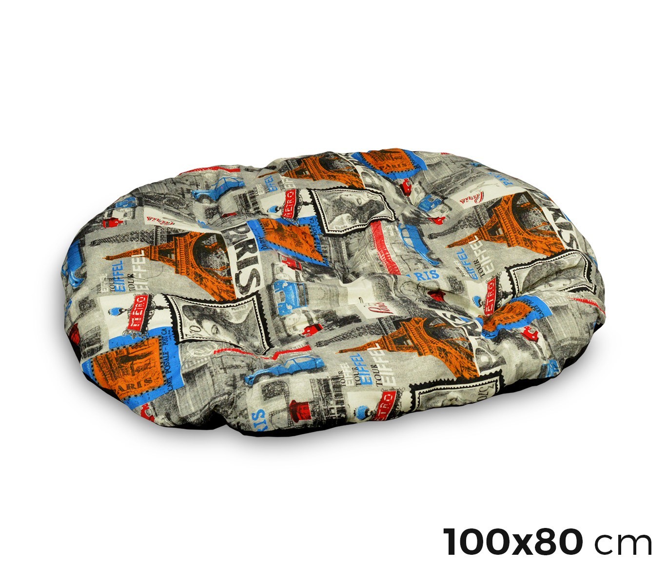 3687 Matelas ovale pour les chiens dans diverses tailles modèle POSTCARD