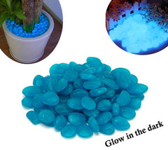Pack de 300 pierres lumineuses fluorescentes décoratives glow in the dark