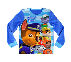 897018 Pyjama enfant imprimé Paw Patrol en polaire chaude de 3 à 6 ans