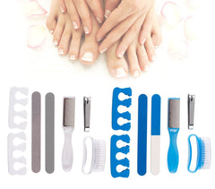 48764 Ensemble 7 pièces de pédicure et manucure professionnelle KIT VANITY LUX
