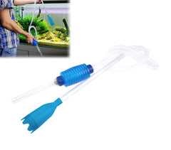 Pompe à vide manuelle pour un aquarium propre