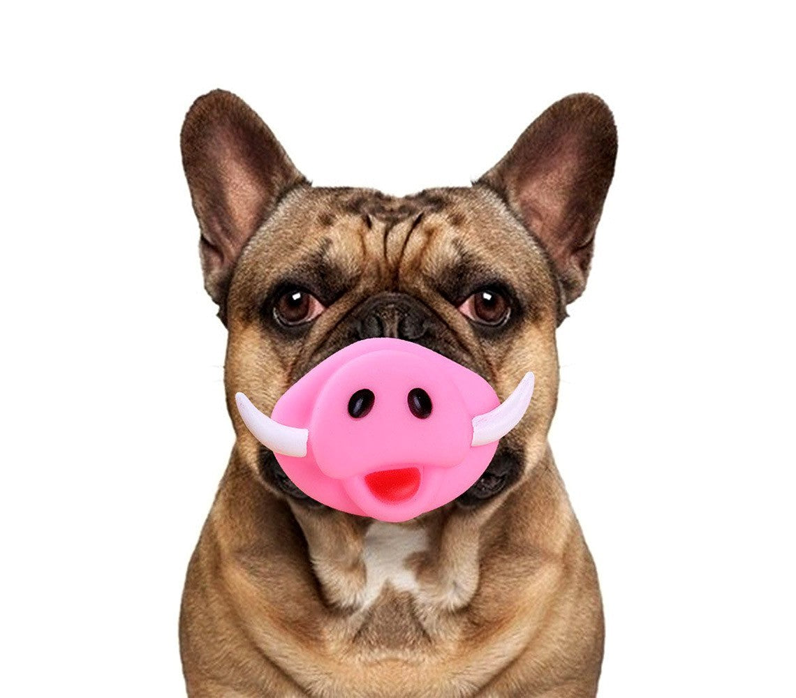 15968 Jouet à mordre SMILE pour chiens avec son en caoutchouc naturel