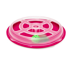 10592 Jeu interactif pour chats VERTIGO avec balle et base anti-dérapante  ø29,5