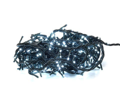 498923 Mini-lumières de Noël blanches 180 LED 8 jeux de lumières 9,16 m