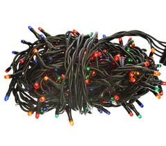 013546 Lumières de Noël MULTICOLORES 240 ampoules 8 jeux de lumières 11,56 m