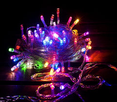 498831 Lumières de Noël MULTICOLORES 100 LED 8 jeux de lumières